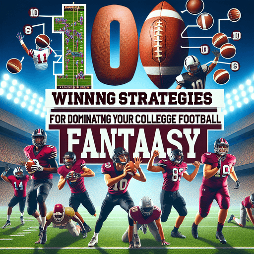 10 Winning Strategies for Dominating Your College Football Fantasy League
